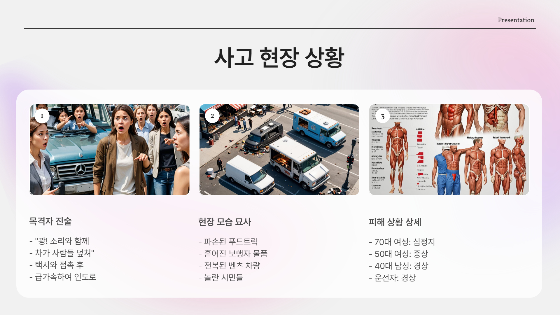 부산 벤츠 인도 돌진 사고 발생!