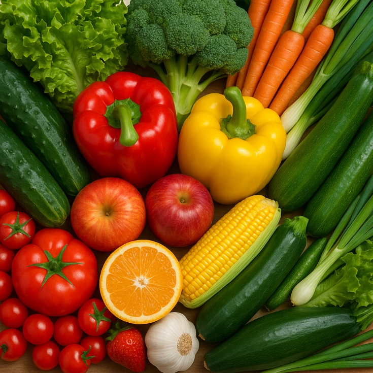 채소, 과일 자료사진