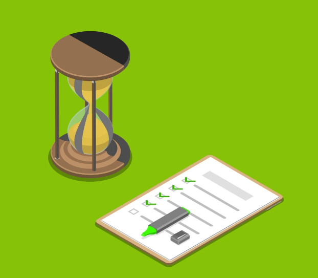 체크리스트 표시하는 모습