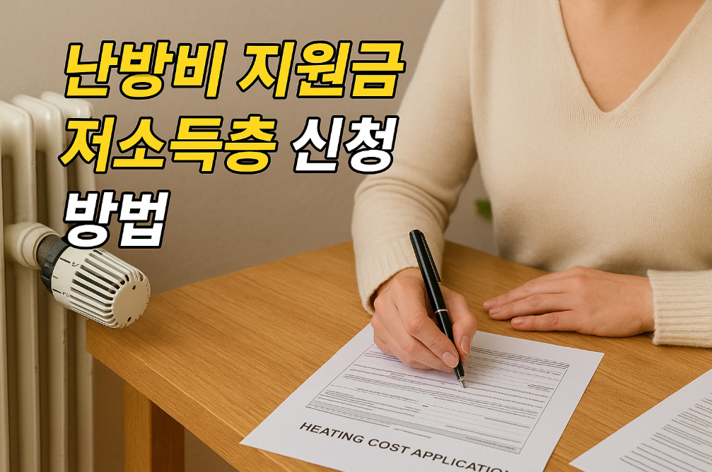 난방비 지원금 저소득층 3분 완벽 신청법