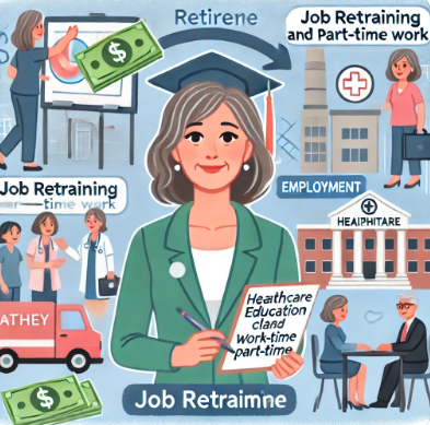 여성 퇴직자 직종