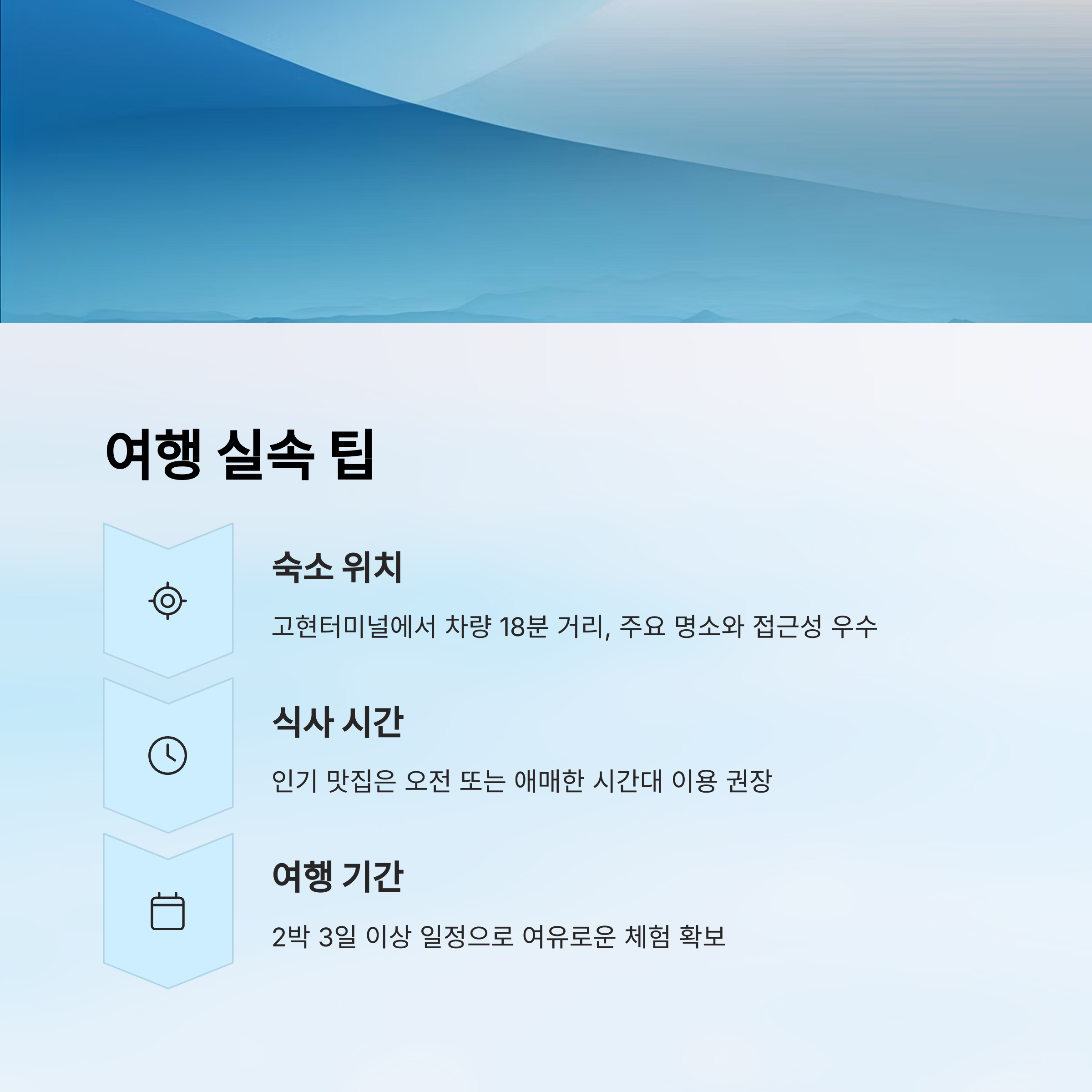 여행 실속 팁