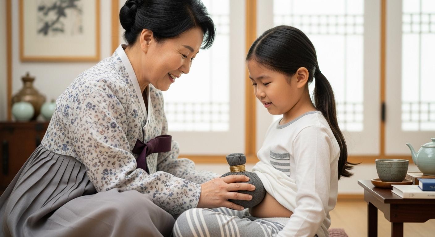 배가 아프거나 속이 좋지 않을 때의 민간요법