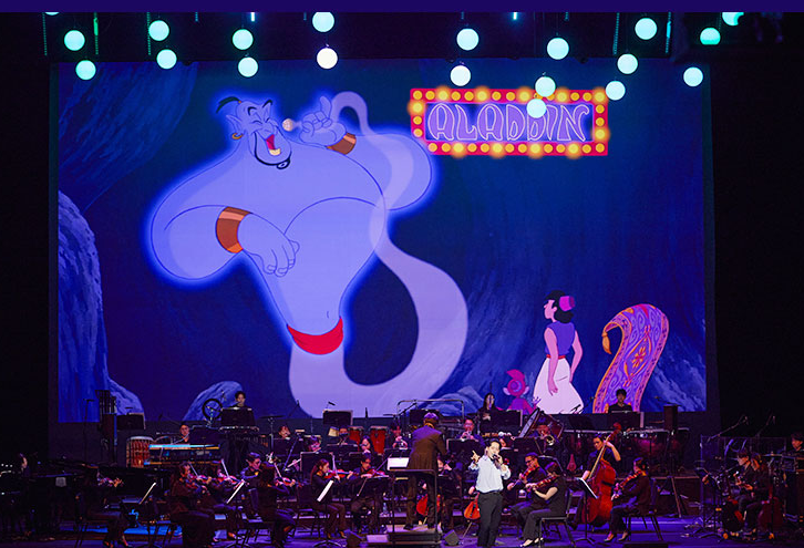 디즈니 인 콘서트 알라딘 공연 이미지