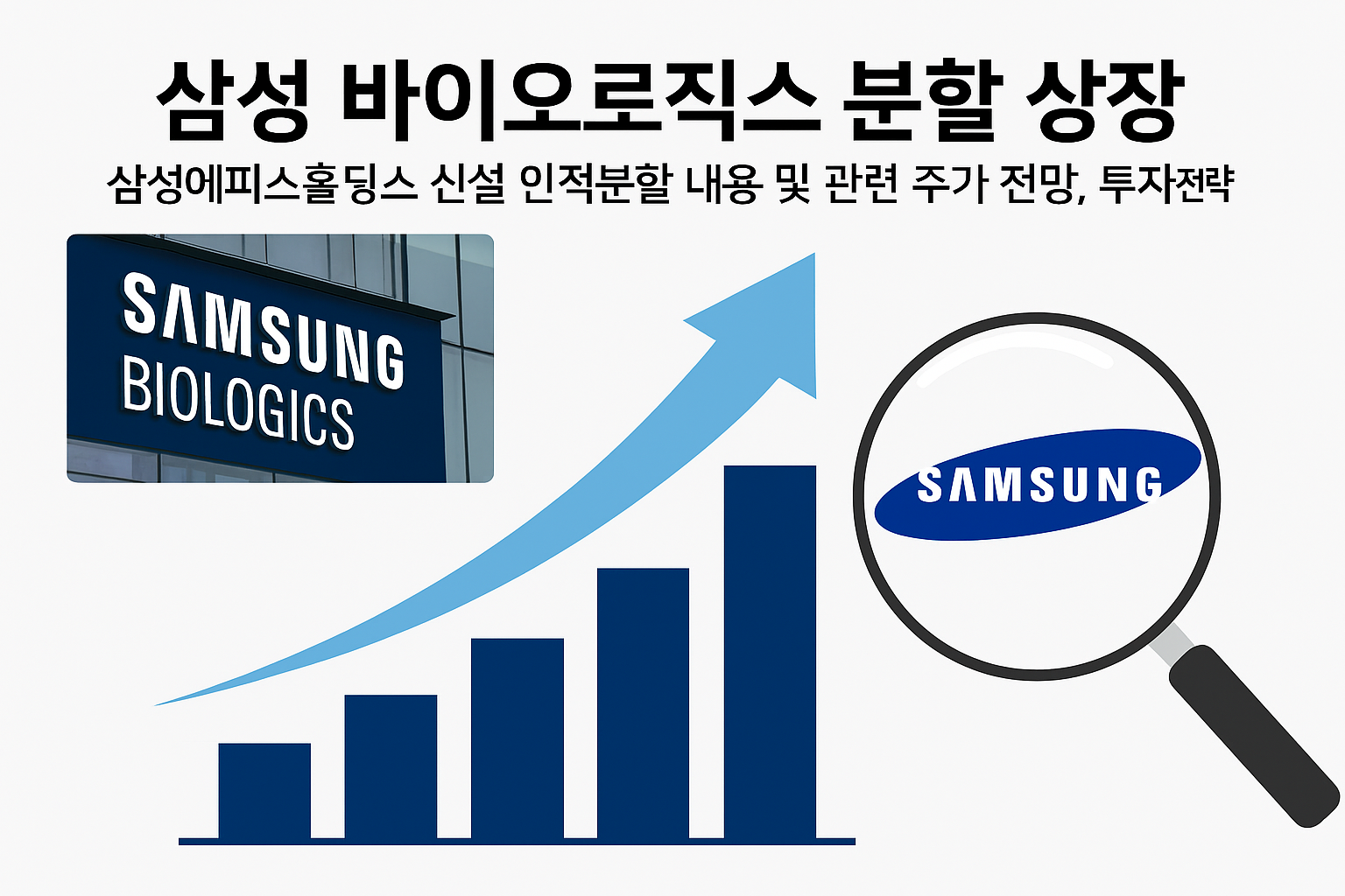 삼성 바이오로직스 분할 상장, 삼성에피스홀딩스 신설 인적분할 내용 및 관련 주가 전망, 투자전략