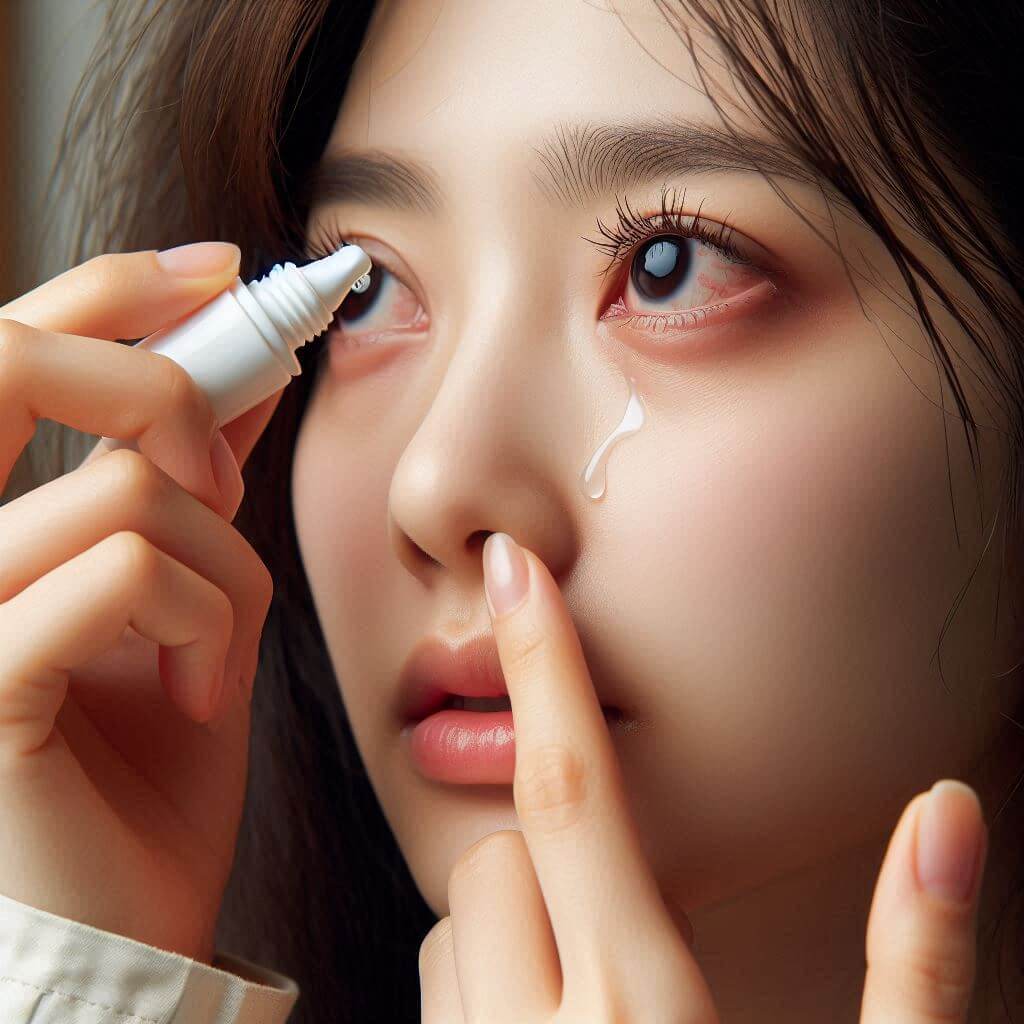 갑작스러운 눈 가려움과 이물감