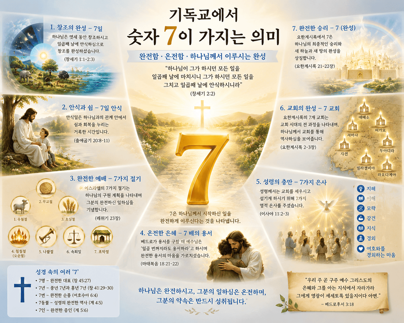 하나님의 완전함과 거룩함의 상징