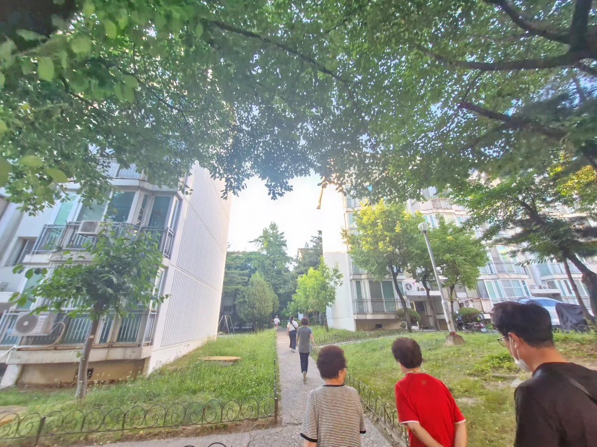 노원구-중계5차아파트-단지내-모습