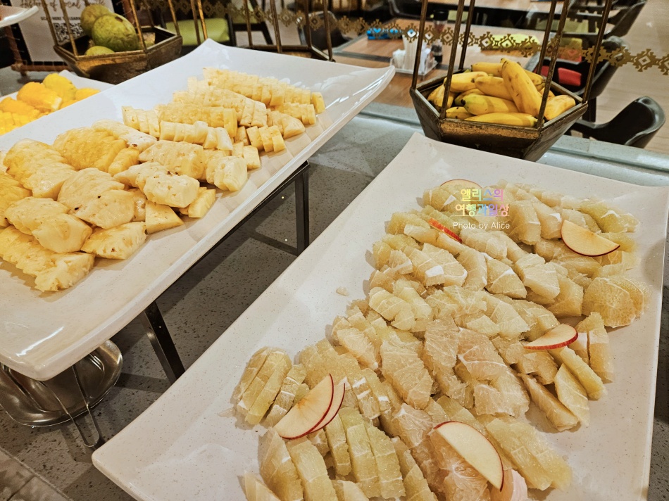 샹그릴라 탄중아루 코타키나발루 리조트 조식 메뉴 후기 - 대만족