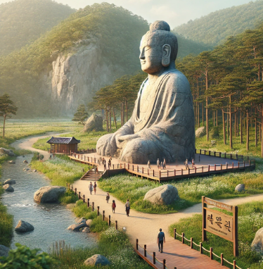 연천 좌상바위 그림