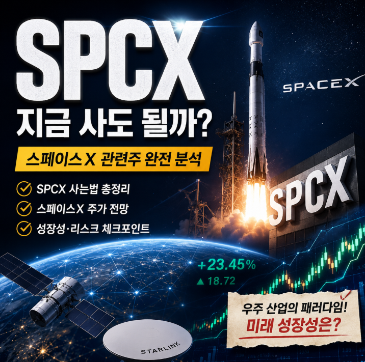 SPCX 사는법|스페이스X 주가 급등 이유와 앞으로의 전망9
