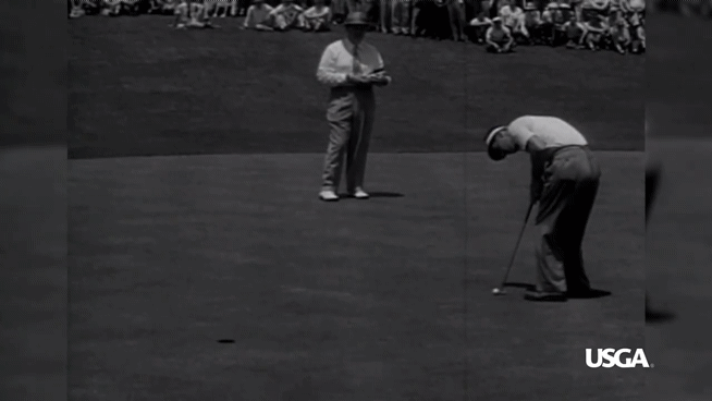 50년대 퍼팅 스트로크