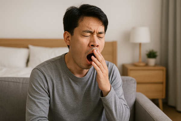 잦은 하품과 졸음은 경고 신호! 수면 부족이 불러오는 건강 위협