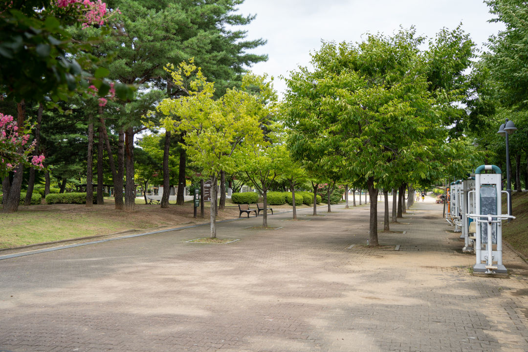 만석공원 운동기구