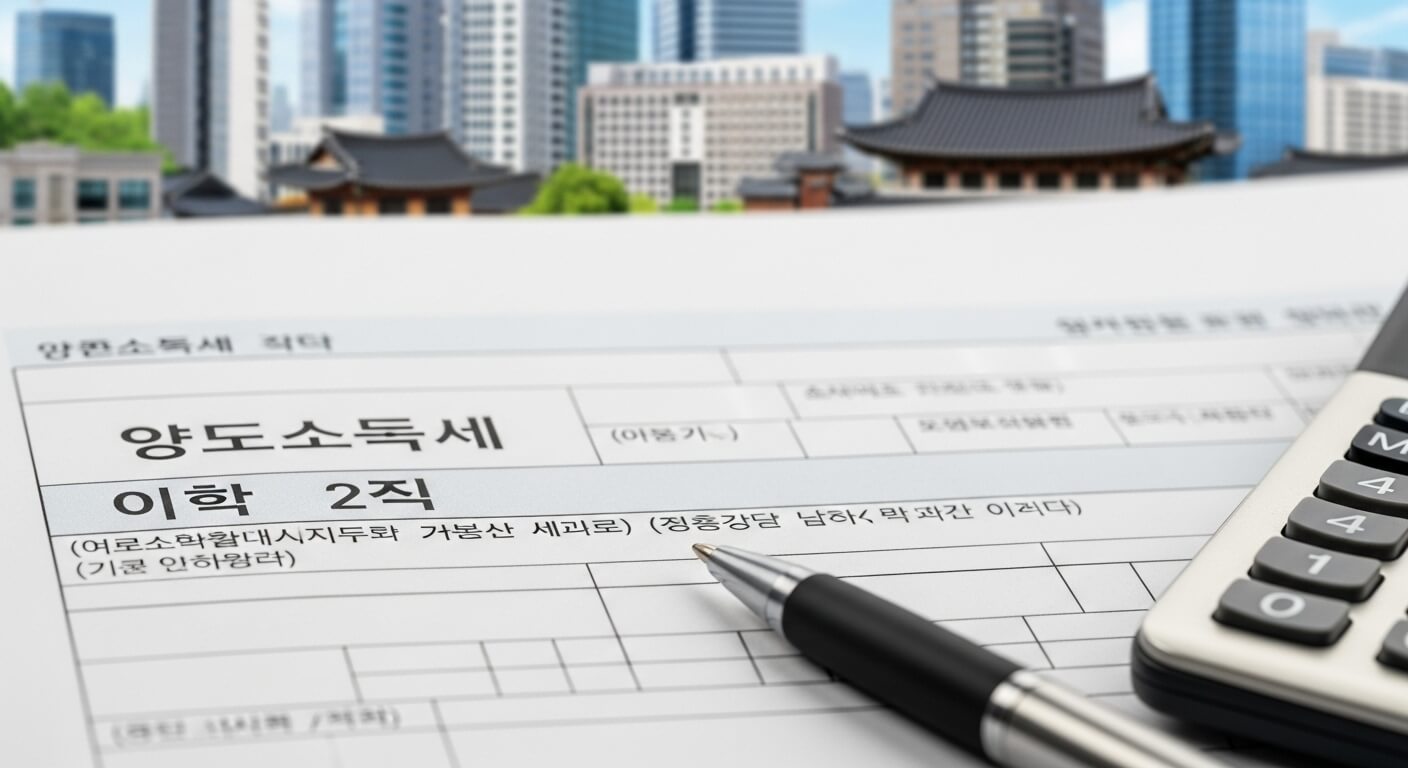 1가구 2주택 양도소득세