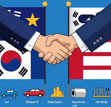 한미 관세협상 타결, 자동차업계는 웃고 철강업계는 울었다
