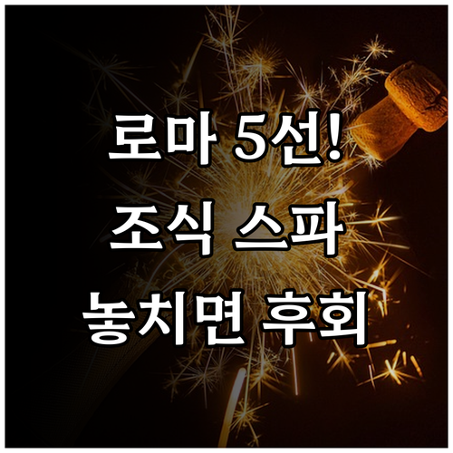로마 럭셔리 호텔 5선 무료 조식과 ..