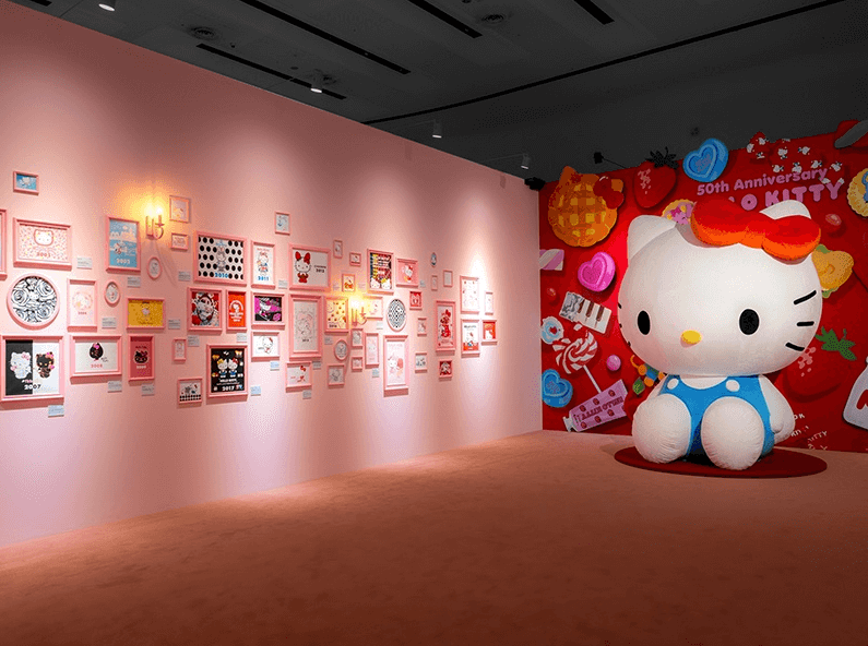 산리오 헬로키티 50주년 특별전 도슨트 데이
