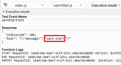 coldstart-warmstart