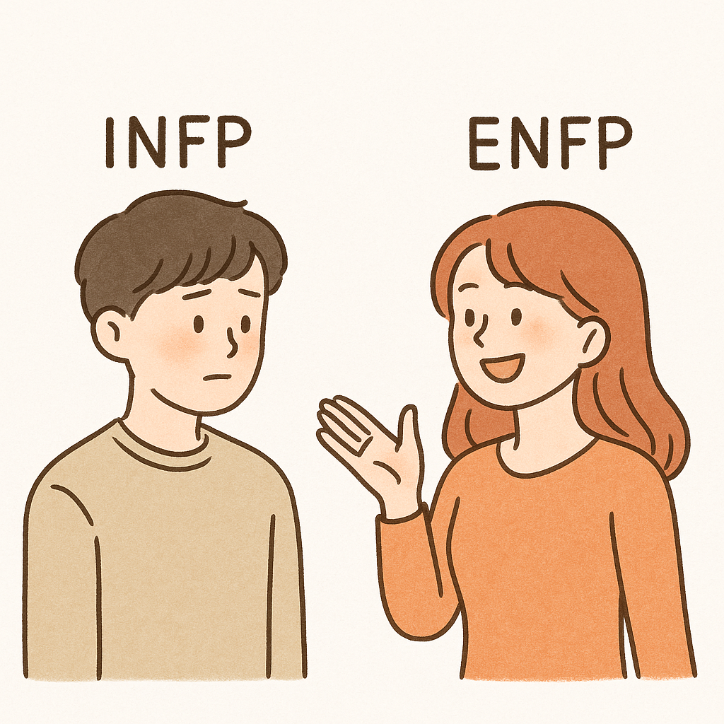 INFP 남자 - ENFP 여자, 연애 궁합과 현실 조합의 모든 것