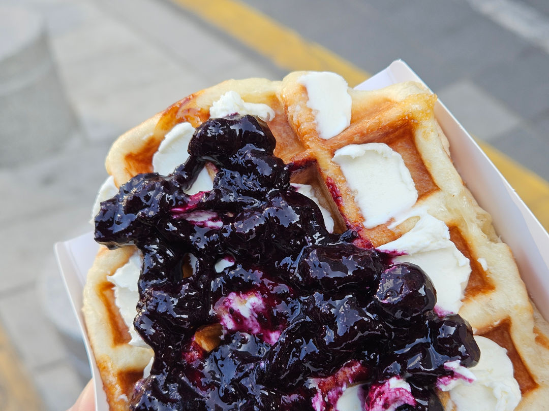 덕수궁 리에제 와플 크림치즈