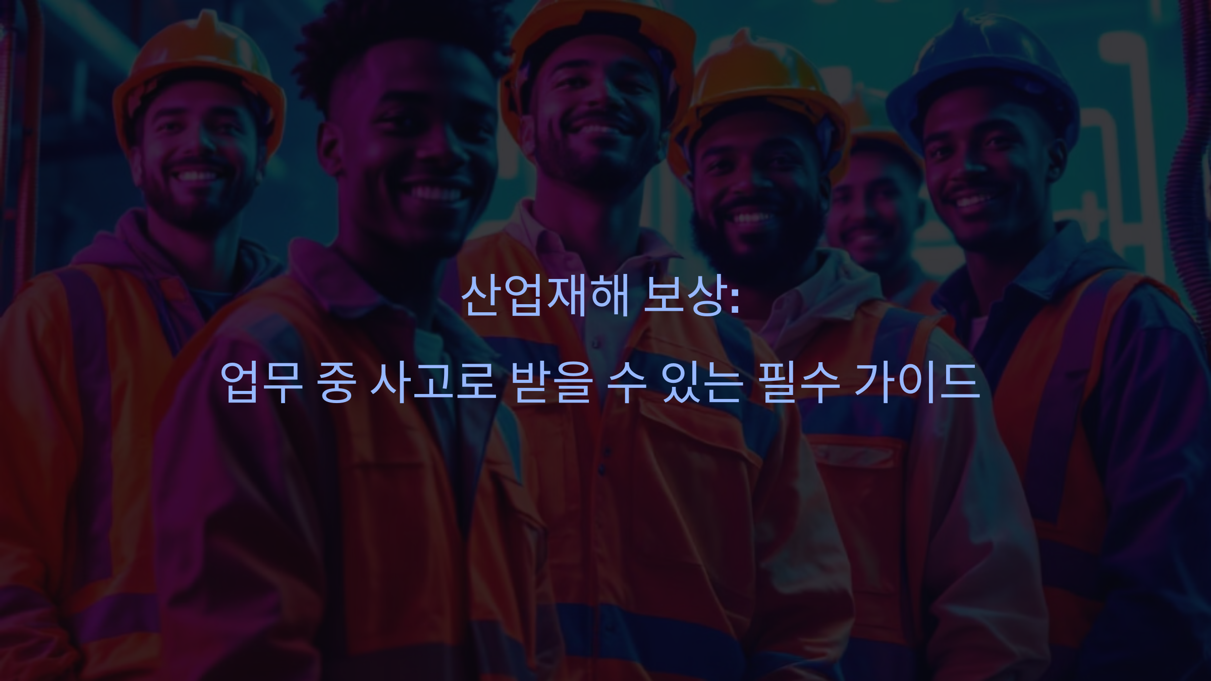 산업재해 보상: 업무 중 사고로 받을 수 있는 필수 가이드