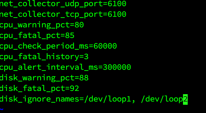 스카운터 설정파일 scouter.conf