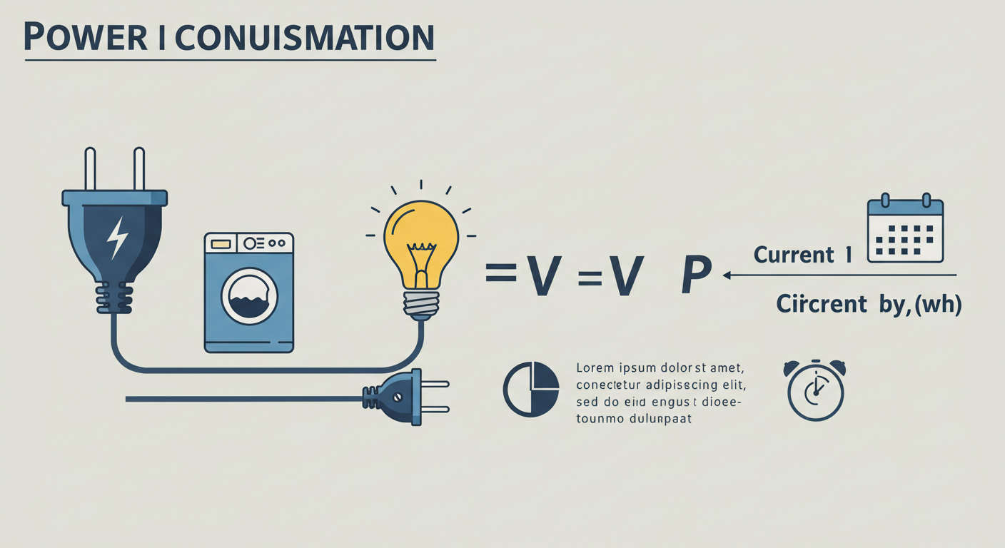 가전제품별 소비전력계산, 이제 직접 해보세요! (간편 계산기)