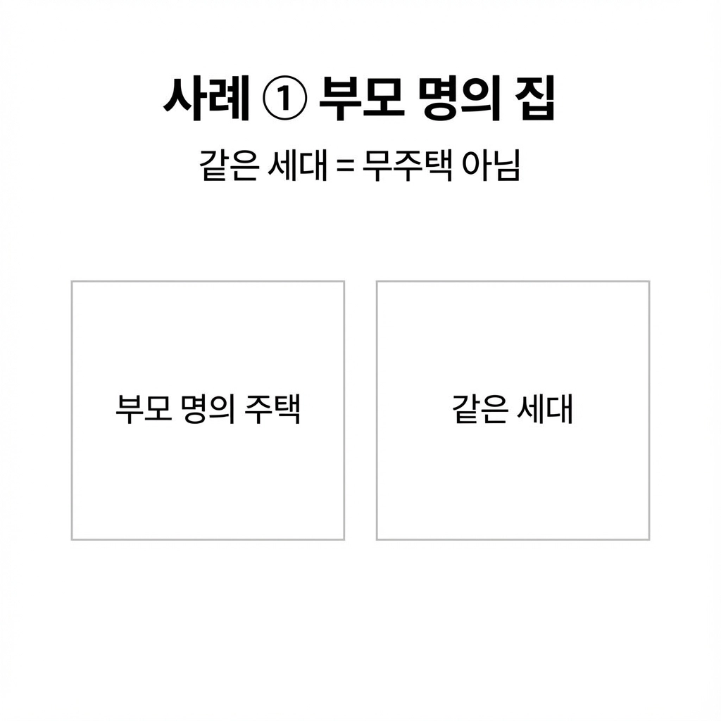 무주택인 줄 알았는데 탈락했습니다 (실제 사례로 보는 착각 포인트)