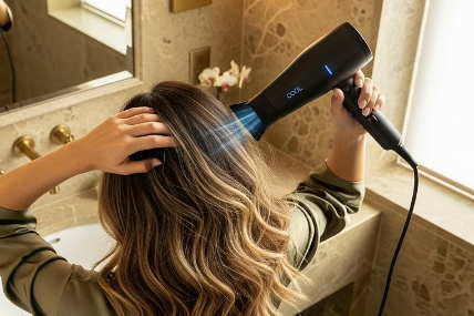 헤어드라이기 사용