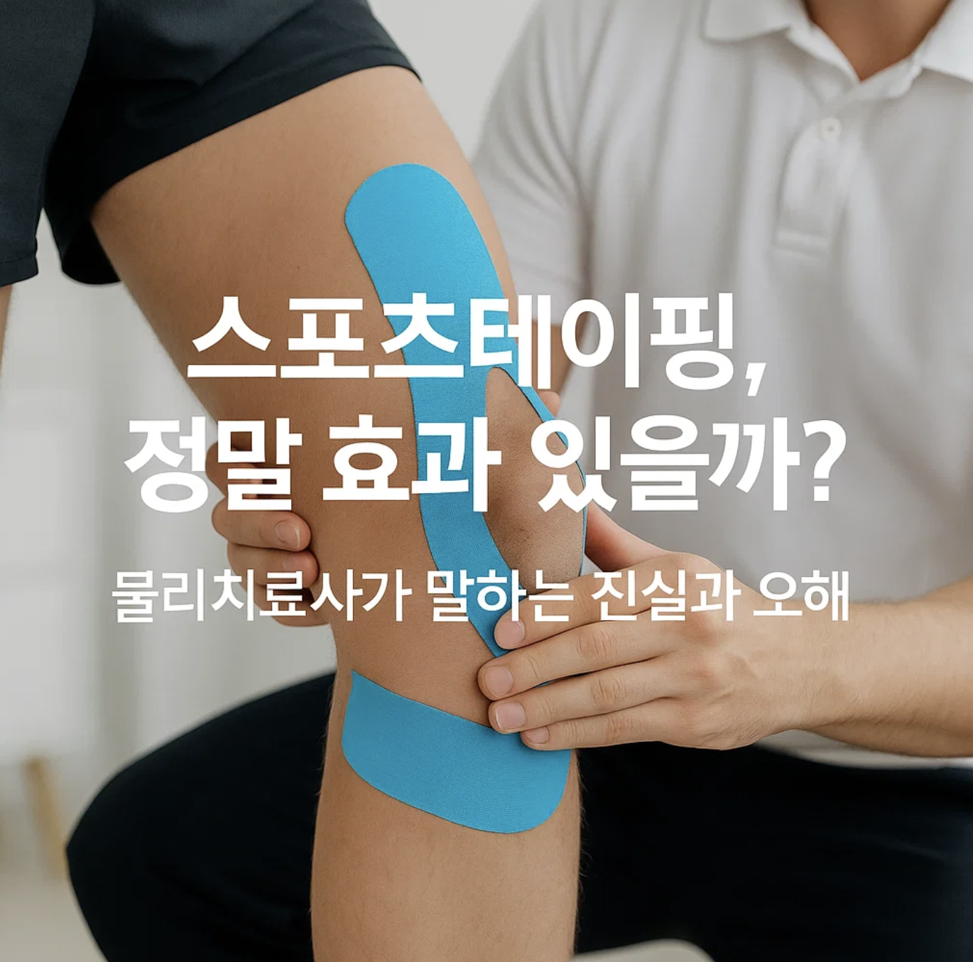 스포츠테이핑, 정말 효과 있을까? 물리치료사가 말하는 진실과 오해
