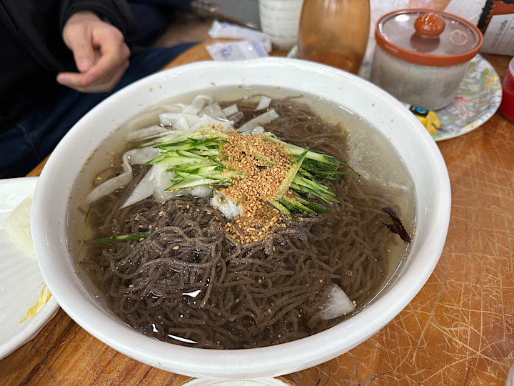 삼척 쏠비치 맛집 부일막국수 물막국수
