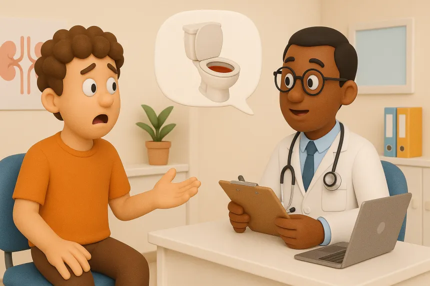 병원 진료 모습