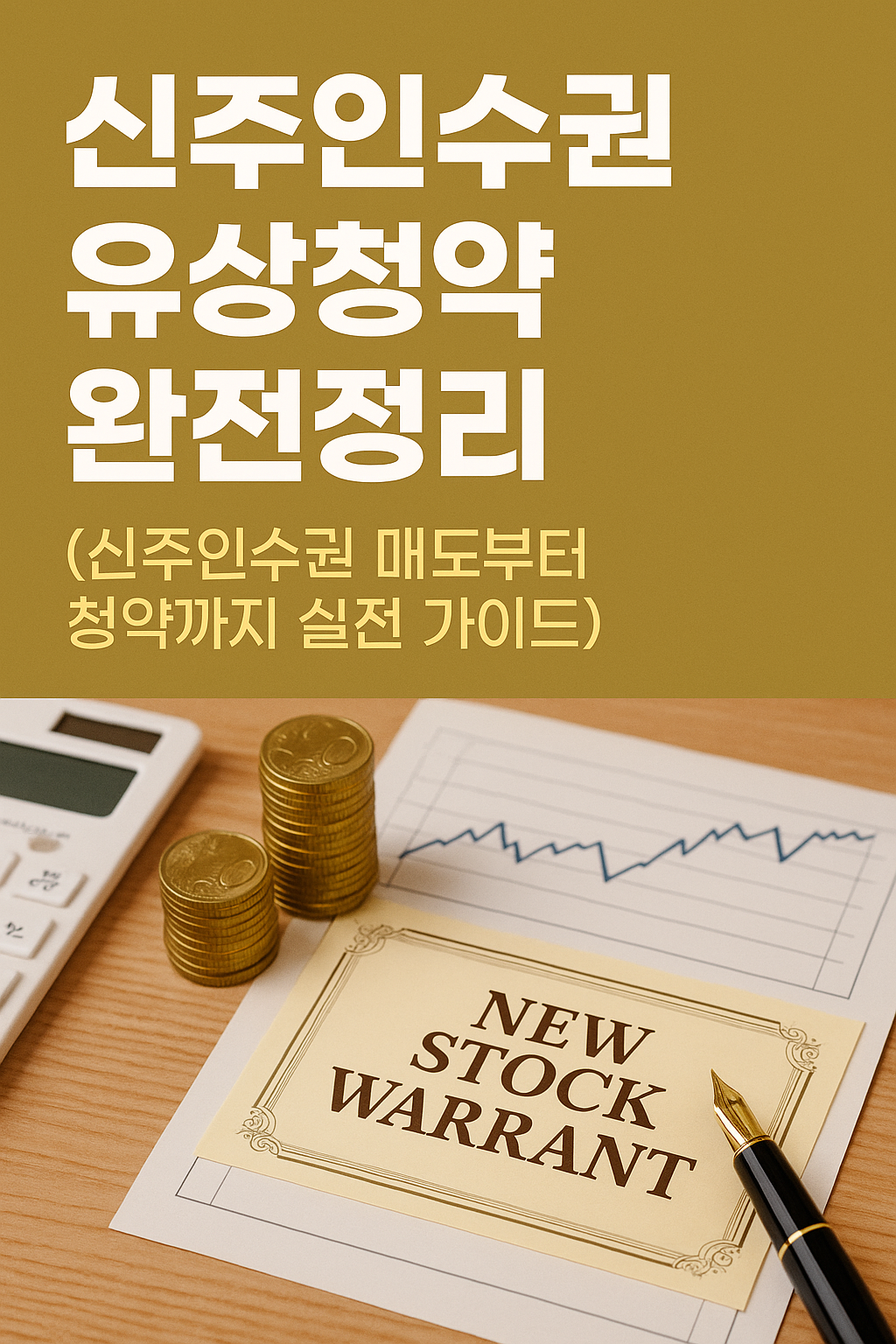 신주인수권 유상청약 완전정리 (신주인수권 매도부터 청약까지 실전가이드) 관련 사진