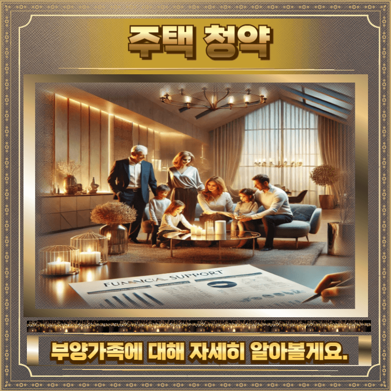 주택청약 부양가족 기준