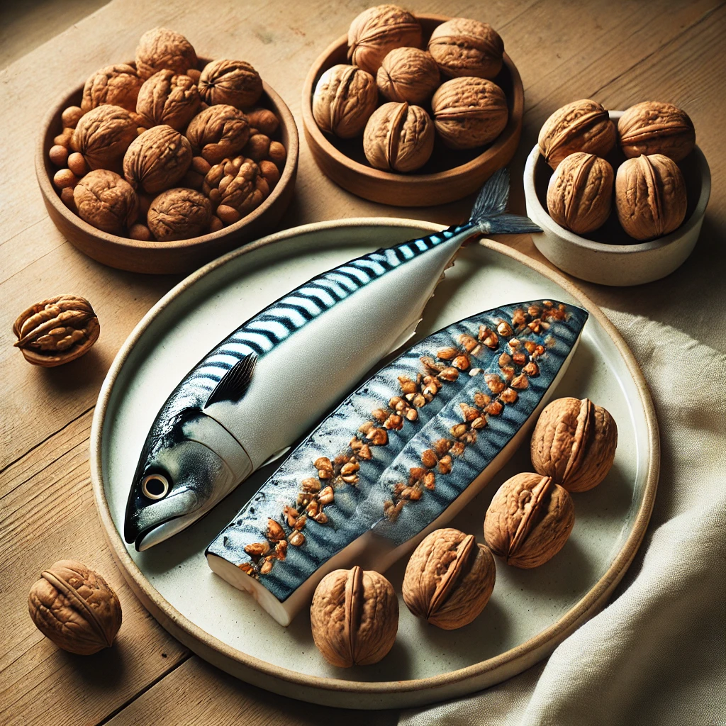 등푸른생선과-호두