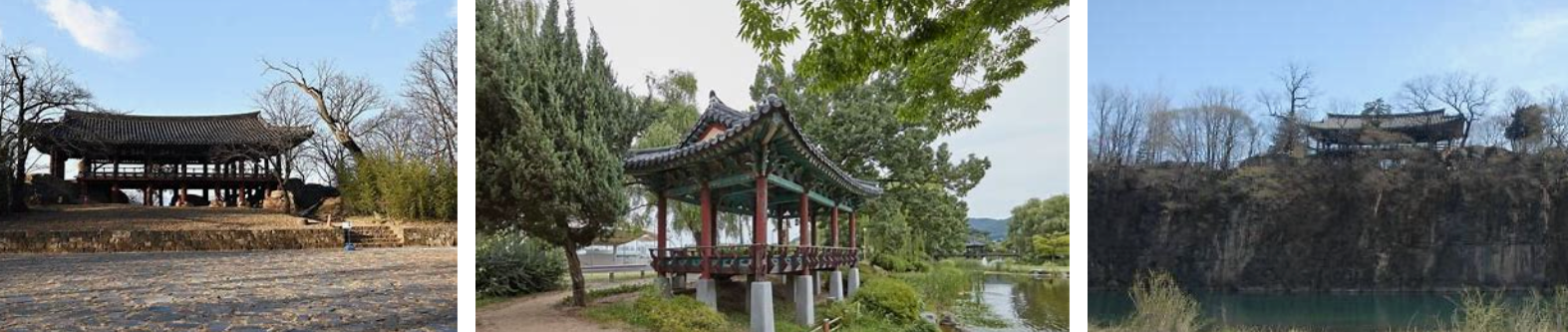 국보로 지정되어있는 죽서루