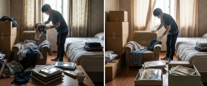 화천 고독사청소중