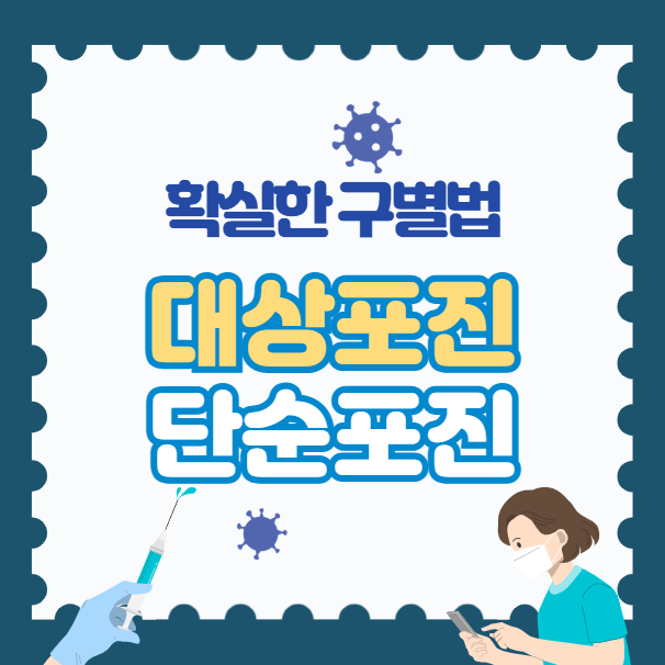 대상포진, 단순포진, 수포, 확실한 구별법