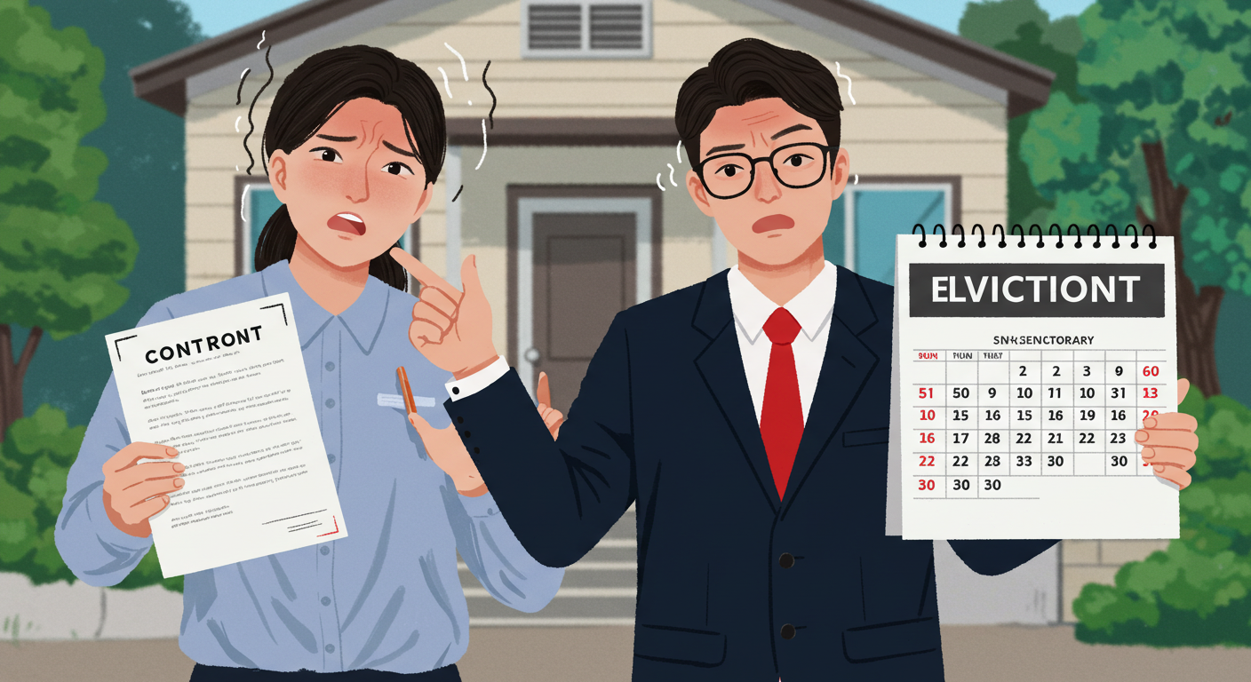 손해배상청구, 임대인대응, 실거주조항