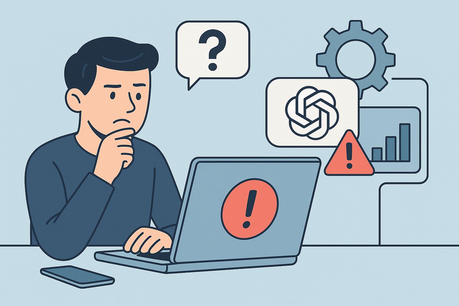 챗GPT 오류 발생 시 빠르게 해결하기