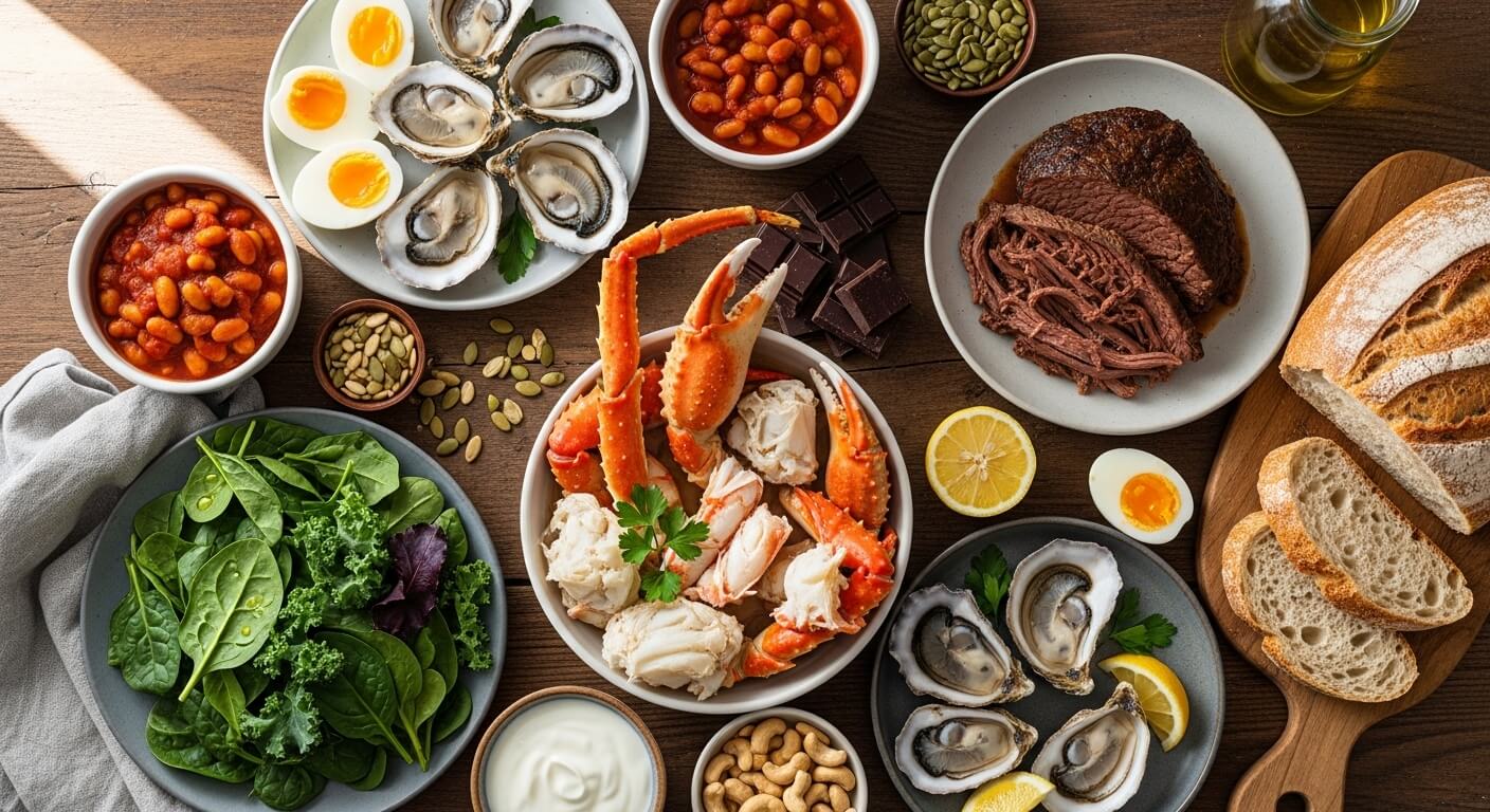 아연이 많은 음식