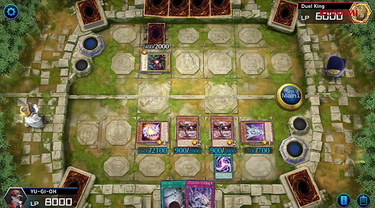 유희왕-게임-플레이-장면