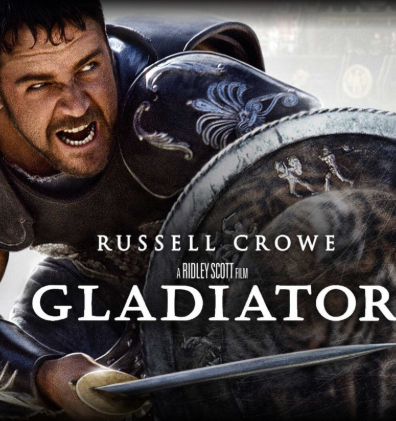 글래디에이터. 주인공의 연기가 돋보이는 영화였다.