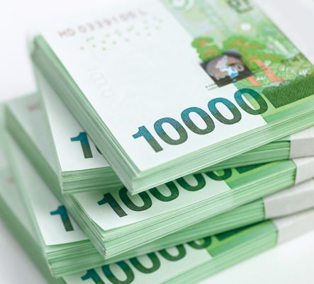 한화 1만원 권 지폐