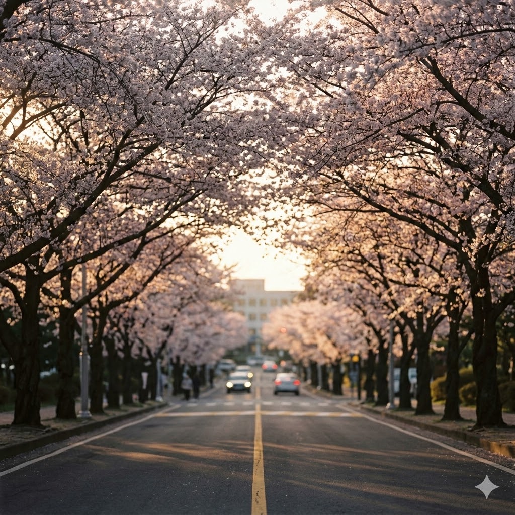 벚꽃 명소 및 개화 시기