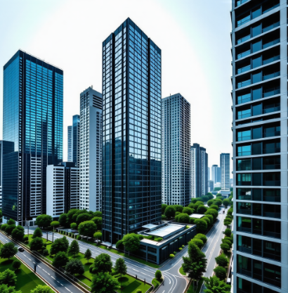 도심속의 아파트