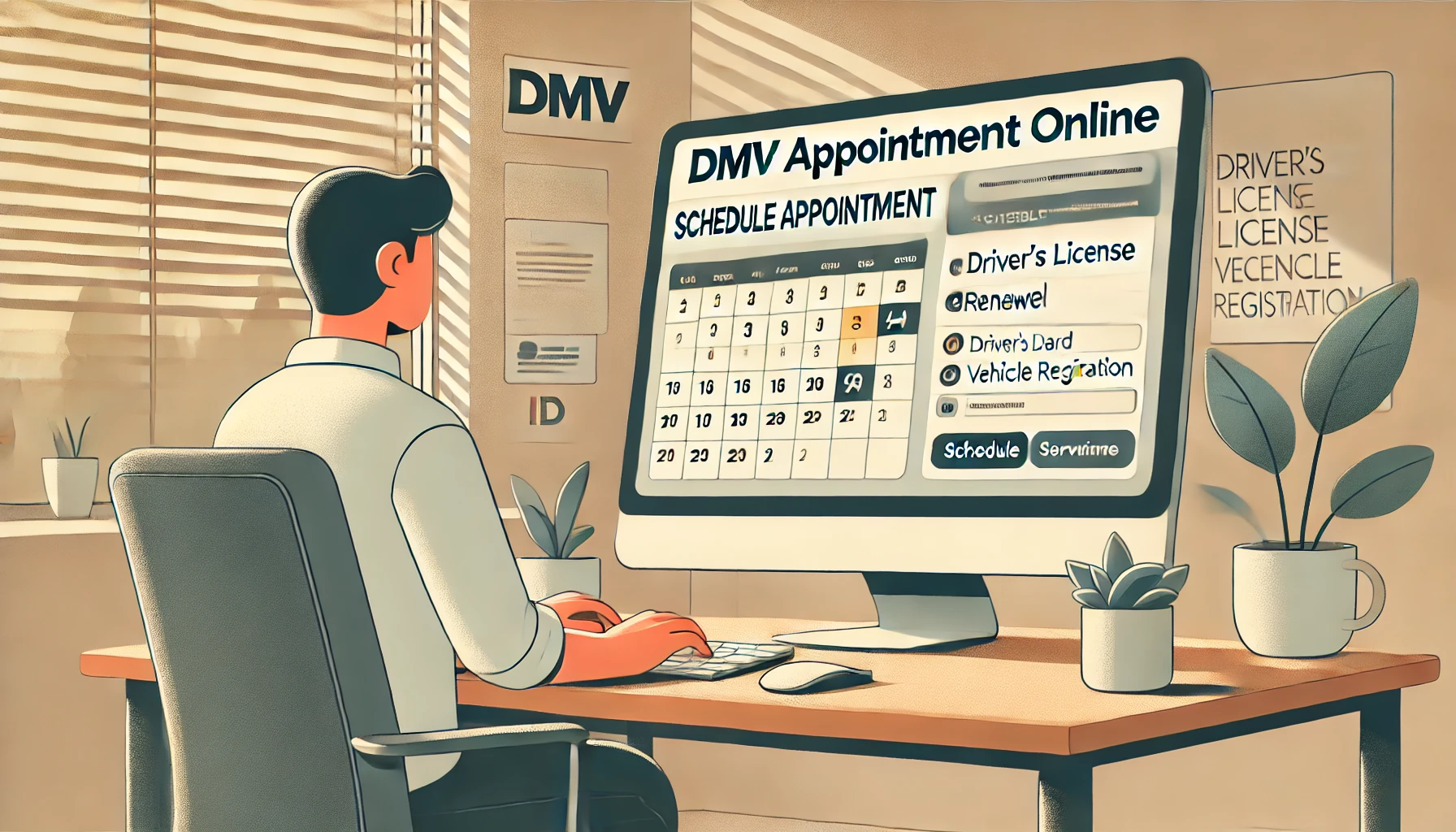미국 각 주 DMV 예약 방법