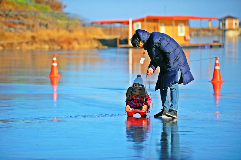 강화 양오낚시터 빙어축제