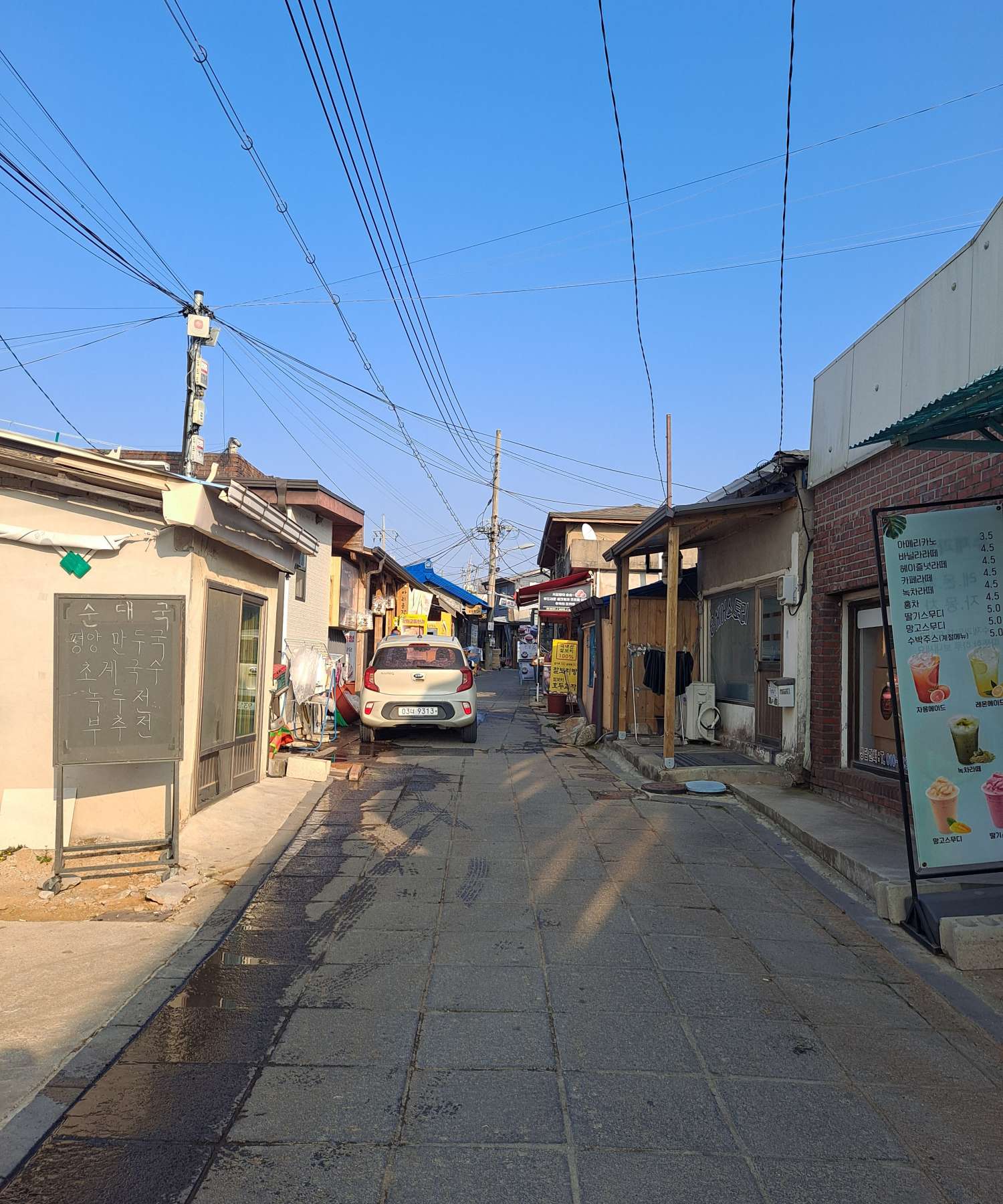 대룡시장 골목길